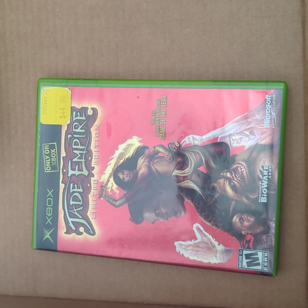 Jade Empire Limited Edition Xbox